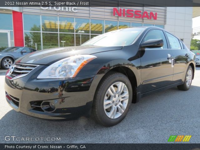 2012 Nissan Altima 2.5 S in Super Black