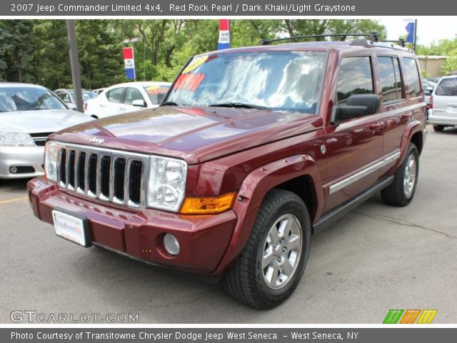 2007 Jeep Commander Limited 4x4 in Red Rock Pearl
