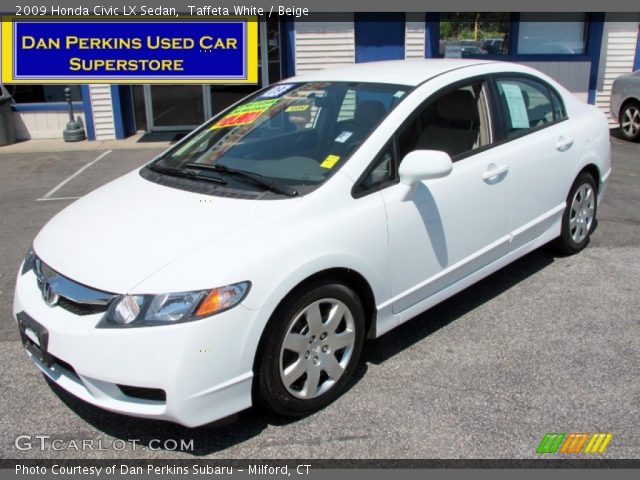 2009 Honda Civic LX Sedan in Taffeta White