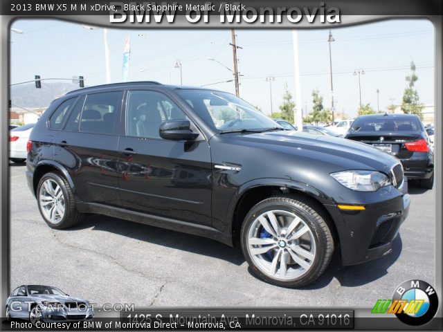 2013 BMW X5 M M xDrive in Black Sapphire Metallic