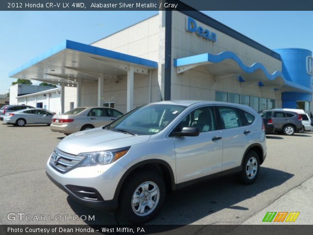 2012 Honda CR-V LX 4WD in Alabaster Silver Metallic