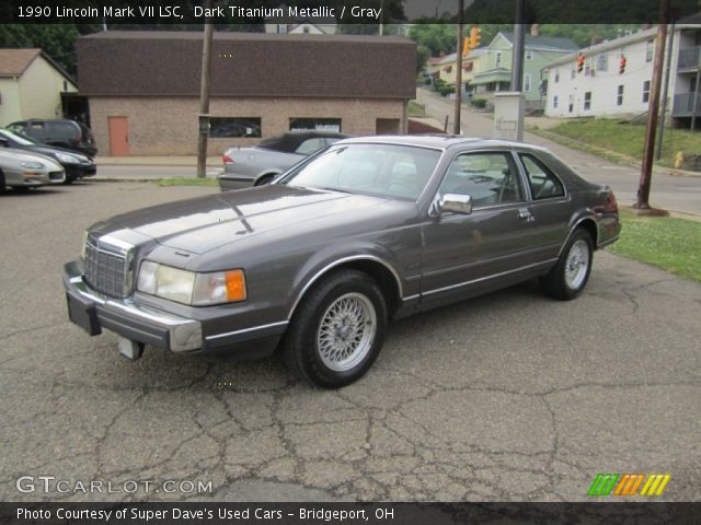 1990 Lincoln Mark VII LSC in Dark Titanium Metallic