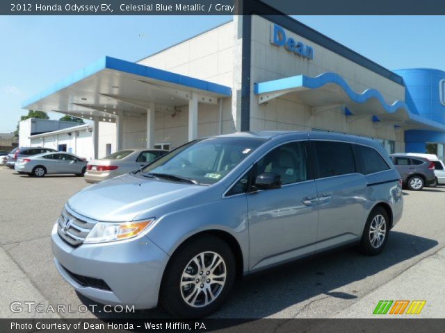 2012 Honda Odyssey EX in Celestial Blue Metallic