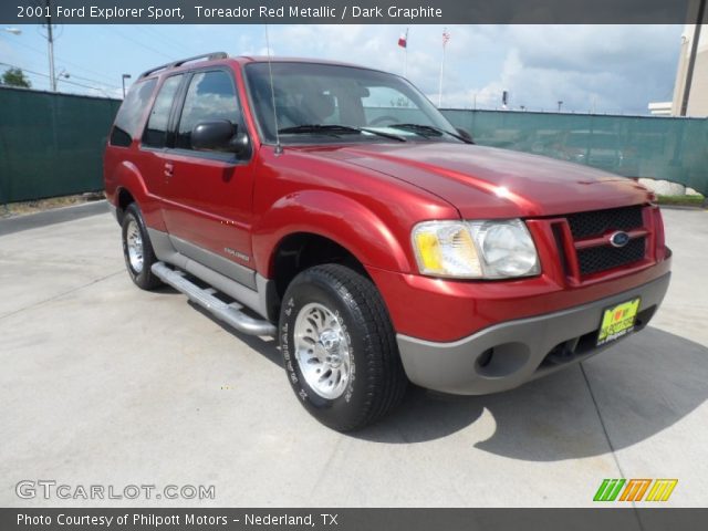 2001 Ford Explorer Sport in Toreador Red Metallic