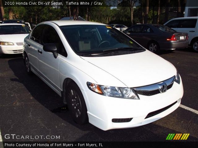 2010 Honda Civic DX-VP Sedan in Taffeta White