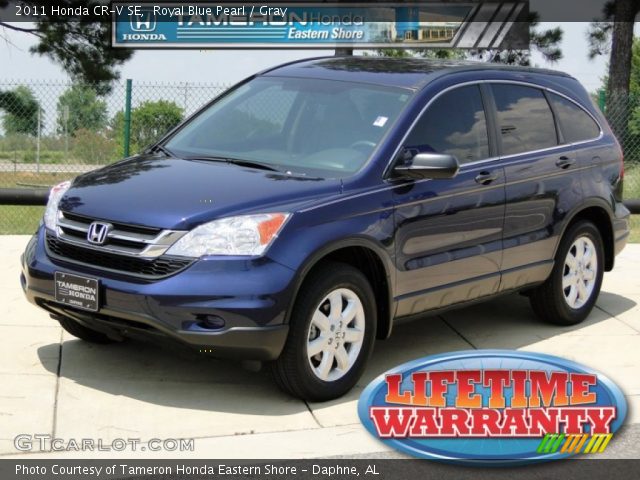 2011 Honda CR-V SE in Royal Blue Pearl