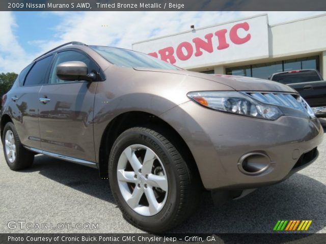 2009 Nissan Murano S AWD in Tinted Bronze Metallic