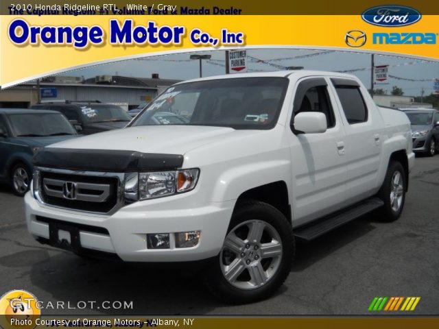 2010 Honda Ridgeline RTL in White