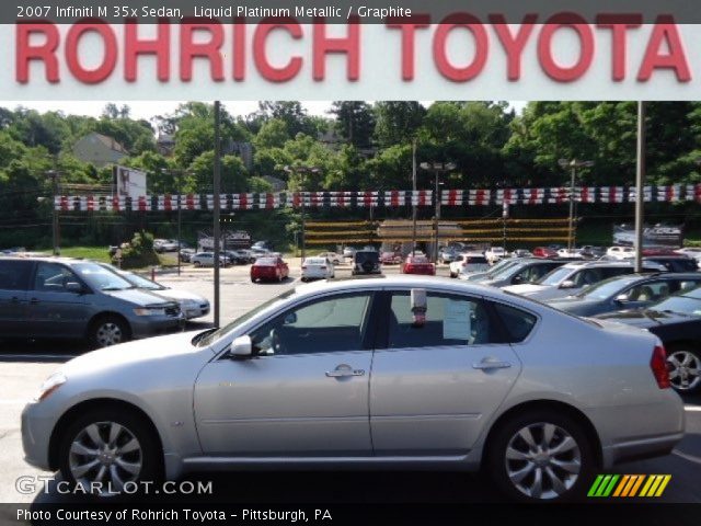 2007 Infiniti M 35x Sedan in Liquid Platinum Metallic