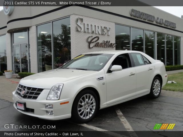 2011 Cadillac STS V6 Premium in White Diamond Tricoat