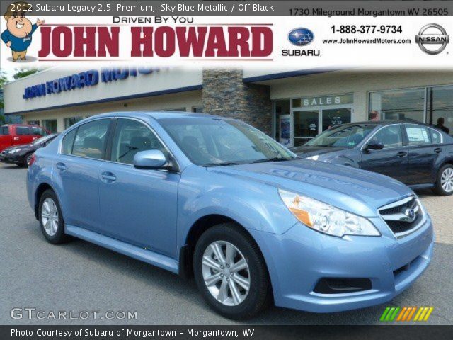 2012 Subaru Legacy 2.5i Premium in Sky Blue Metallic