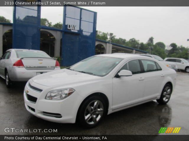 2010 Chevrolet Malibu LT Sedan in Summit White