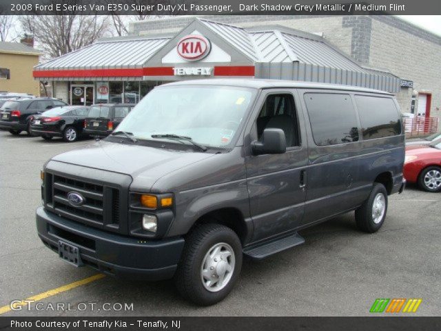 2008 Ford E Series Van E350 Super Duty XL Passenger in Dark Shadow Grey Metallic