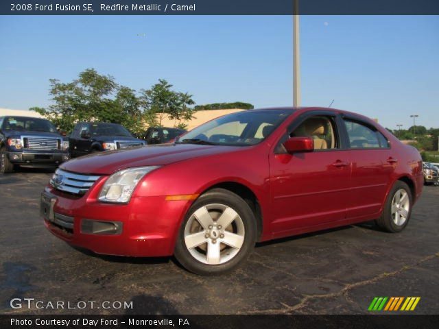 2008 Ford Fusion SE in Redfire Metallic