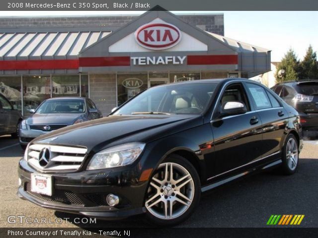 2008 Mercedes-Benz C 350 Sport in Black