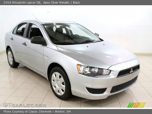 2009 Mitsubishi Lancer DE in Apex Silver Metallic