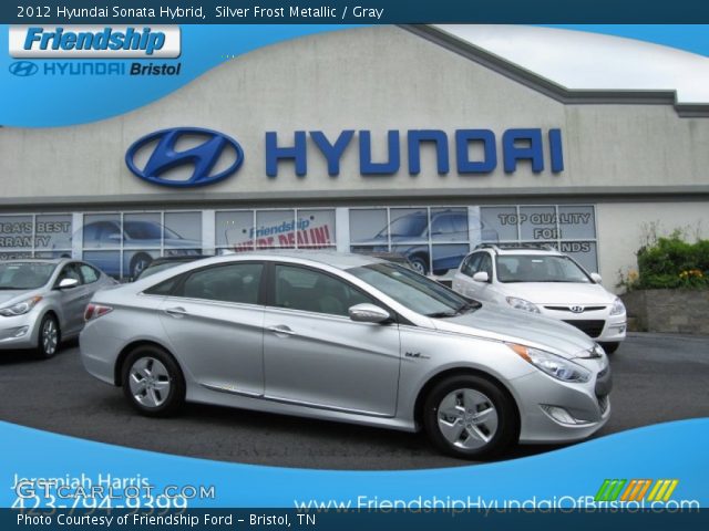 2012 Hyundai Sonata Hybrid in Silver Frost Metallic