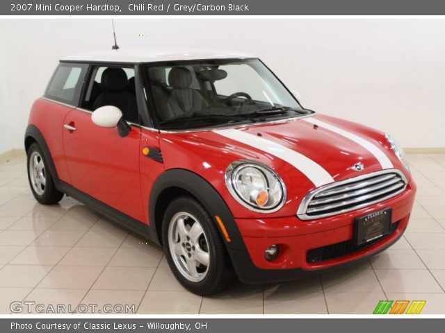 2007 Mini Cooper Hardtop in Chili Red