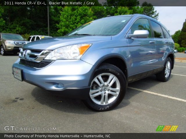 2011 Honda CR-V EX-L in Glacier Blue Metallic