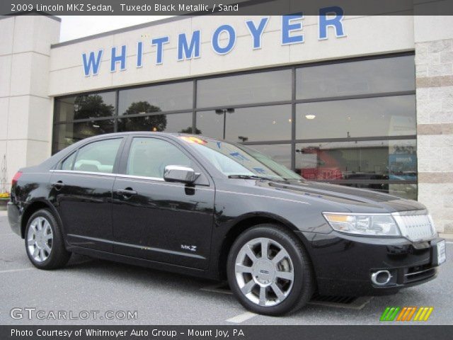 2009 Lincoln MKZ Sedan in Tuxedo Black Metallic