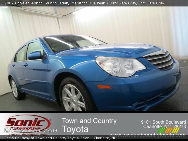 2007 Chrysler Sebring Touring Sedan in Marathon Blue Pearl