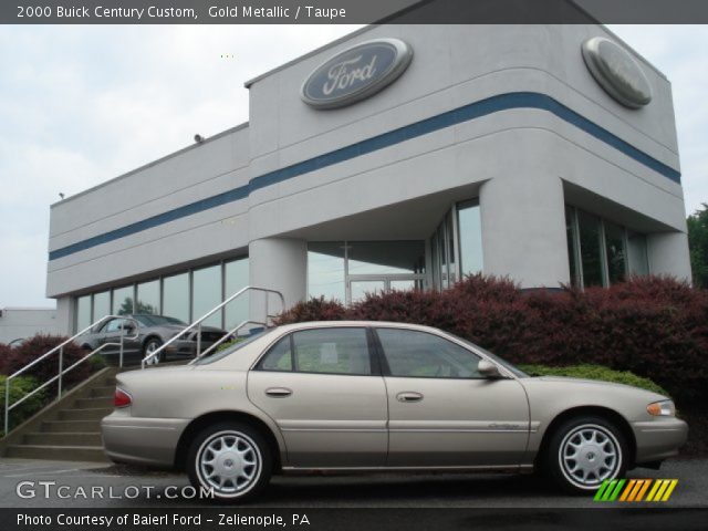 2000 Buick Century Custom in Gold Metallic