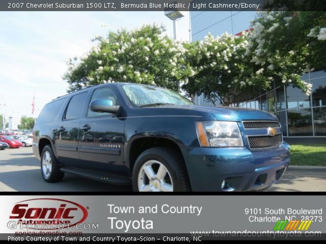 2007 Chevrolet Suburban 1500 LTZ in Bermuda Blue Metallic