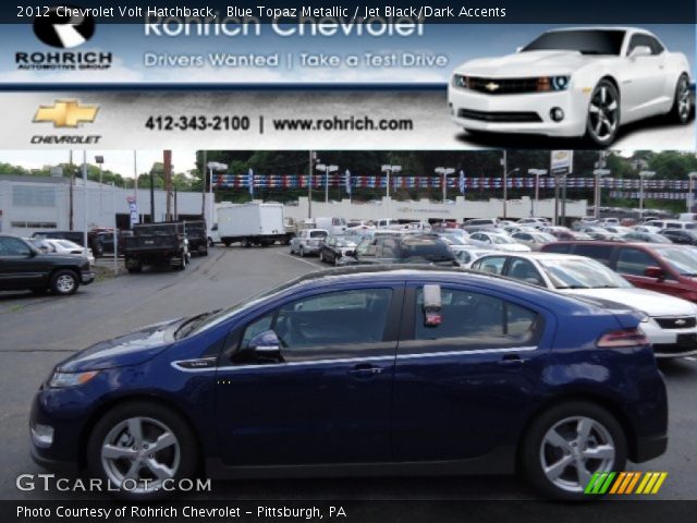2012 Chevrolet Volt Hatchback in Blue Topaz Metallic