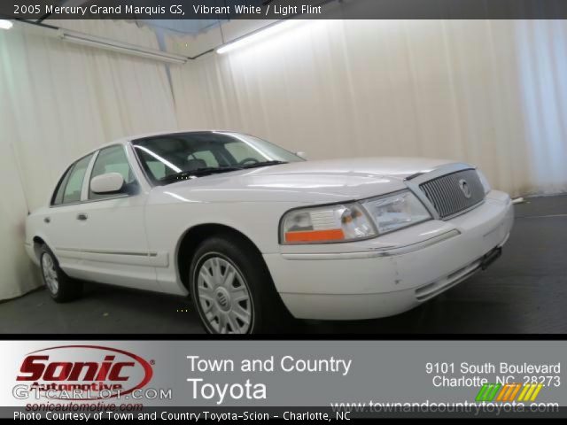 2005 Mercury Grand Marquis GS in Vibrant White