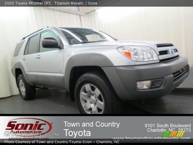 2003 Toyota 4Runner SR5 in Titanium Metallic