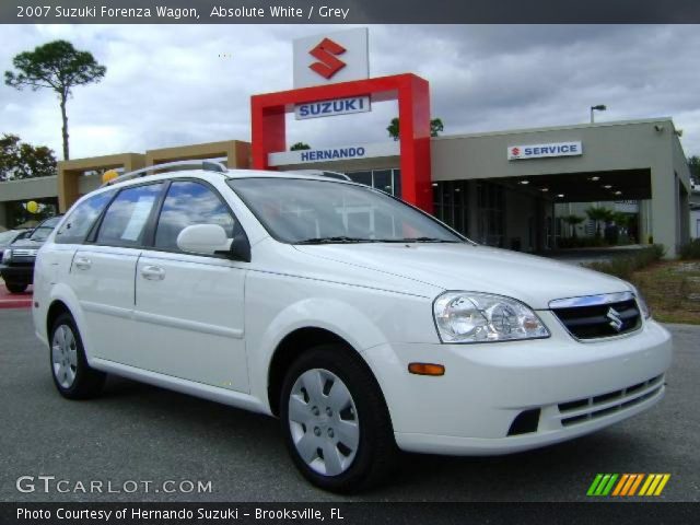 2007 Suzuki Forenza Wagon in Absolute White