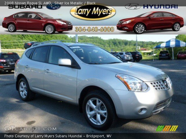 2008 Nissan Rogue SL AWD in Silver Ice Metallic
