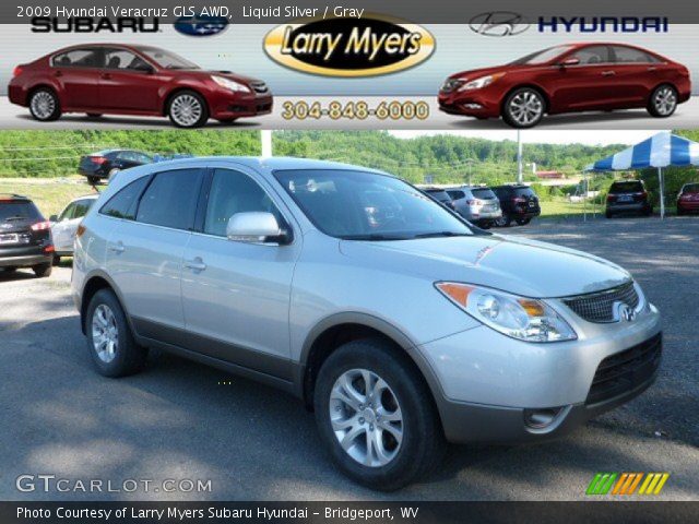 2009 Hyundai Veracruz GLS AWD in Liquid Silver
