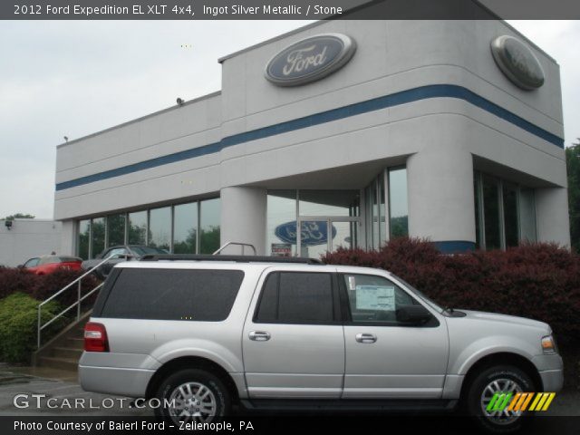 2012 Ford Expedition EL XLT 4x4 in Ingot Silver Metallic