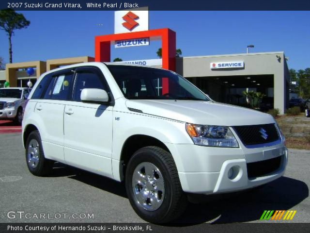 2007 Suzuki Grand Vitara  in White Pearl