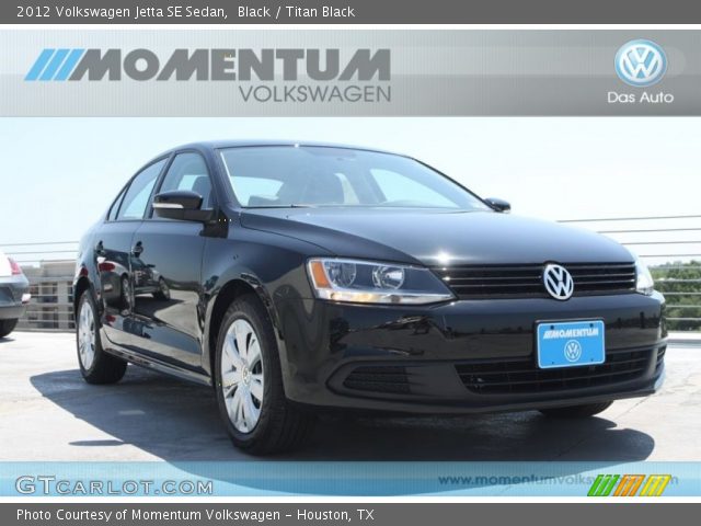 2012 Volkswagen Jetta SE Sedan in Black