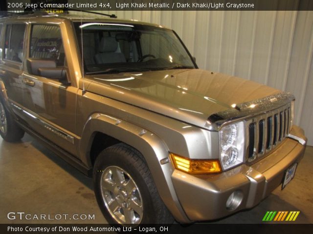 2006 Jeep Commander Limited 4x4 in Light Khaki Metallic