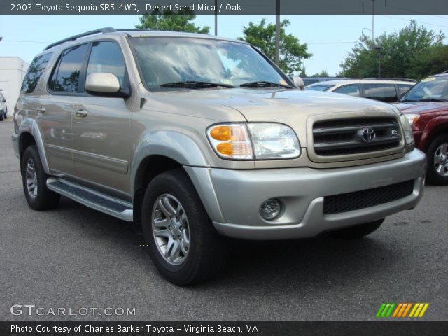 2003 Toyota Sequoia SR5 4WD in Desert Sand Mica