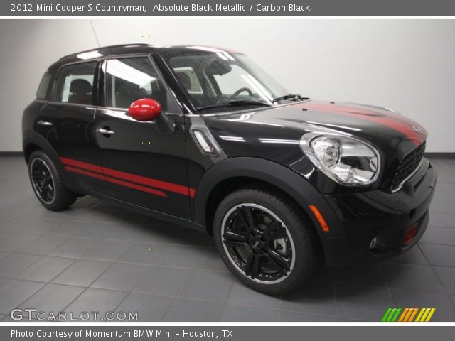 2012 Mini Cooper S Countryman in Absolute Black Metallic