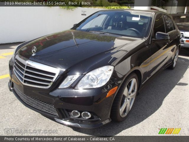 2010 Mercedes-Benz E 350 Sedan in Black