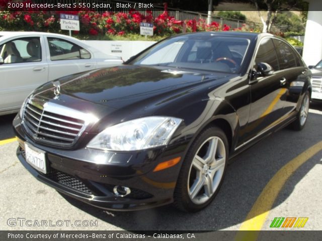 2009 Mercedes-Benz S 550 Sedan in Black