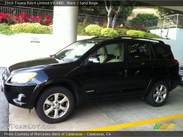 2009 Toyota RAV4 Limited V6 4WD in Black