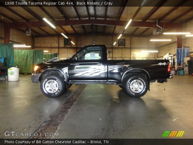 1998 Toyota Tacoma Regular Cab 4x4 in Black Metallic