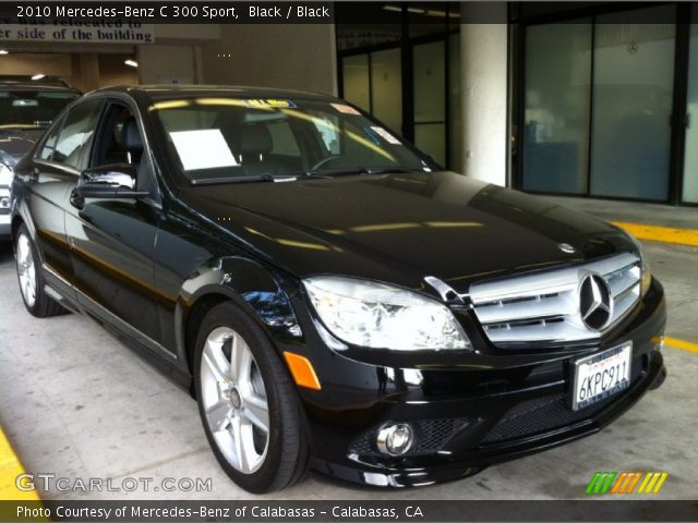 2010 Mercedes-Benz C 300 Sport in Black