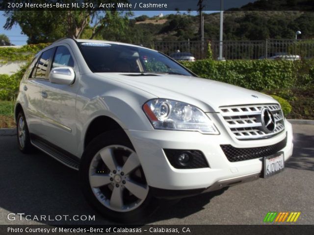 2009 Mercedes-Benz ML 350 in Arctic White
