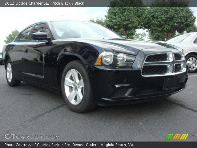 2012 Dodge Charger SE in Pitch Black