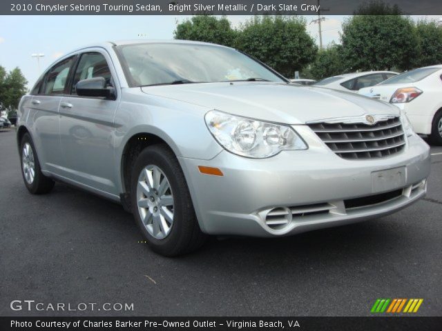 2010 Chrysler Sebring Touring Sedan in Bright Silver Metallic