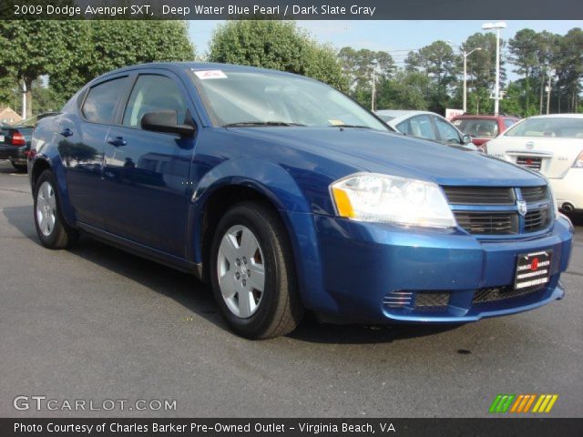 2009 Dodge Avenger SXT in Deep Water Blue Pearl