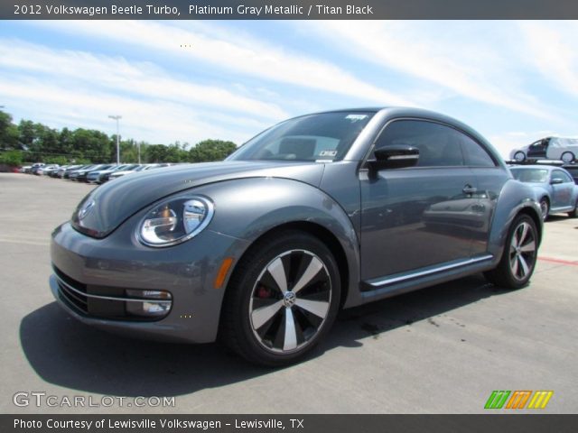 2012 Volkswagen Beetle Turbo in Platinum Gray Metallic