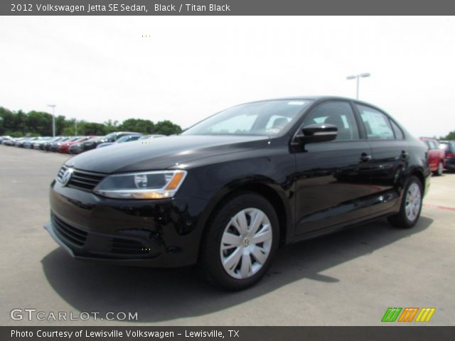 2012 Volkswagen Jetta SE Sedan in Black